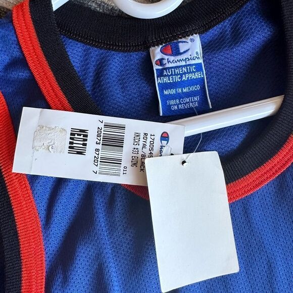 Champion vintage New York Knicks Patrick Ewing jersey - Picture 3 of 13